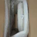 BingoPaw Elevated Pet Bed,Nordic Cat Stool with Cozy Pad Waterproof,Doggie Chair with Sturdy Wood Legs for Small Dog Kitten (Round - 14"(dia)x13")