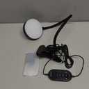 Glocusent Clip on Light, 72 LEDs Clip on Lamp with Amber Night Light, 3 Colors & 5 Brightness Bed Lamp, 30/60-Min Auto Off Timer, Perfect Eye Caring Reading Lamps for Bed/Headboard/Table/Desk (Black)