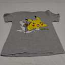 Pokemon Little & Big Boys Pikachu Starters Kanto Jump T-Shirt (Small)