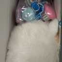 Ylpaprm Samoyed Walking Barking Toy Dog Puppy Toy for Girl Licking Doggy with Leash, Electric Talking Singing Tail Wag Plush DIY Pretend Dress Up Interactive Dog Toddler Kid