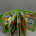 Busy Book for Toddlers 1-3, Montessori Toys for 1 2 Year Old Boy Girl Birthday Gifts, Busy Board Educational Learning Toys for 1+ Year Old, Toddler Airplane Travel Toy Farm Animals Activity Books