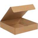 Box USA Mailer Boxes Medium 13"L x 13"W x 2"H 50-Pack - Corrugated Cardboard Box for Shipping, Moving, Mailing, Packing, Packaging and Storage