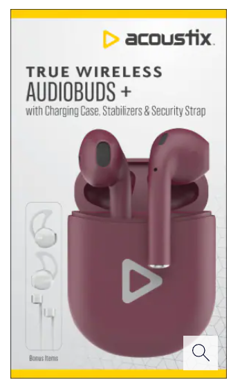 ACOUSTIX TRUE WIRELESS AUDIOBUDS+