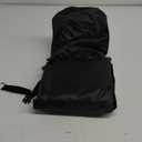 UpgradedPatio Egg Chair Covers with Zipper, Wicker Egg Swing Chair Covers, Waterproof Heavy Duty Weather Resisatnt Outdoor Chair Cover, Windproof Hanging Chair Cover, 75" x 45", Black, 1 Pack