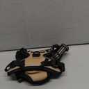 rabbitgoo Dog Harness No Pull with 2 Leash Clips, Adjustable Soft Padded, Reflective Oxford No Choke Pet Vest with Easy Control Handle for Small Dogs, Beige, S