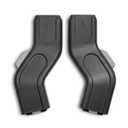 UPPAbaby Car Seat Adapter for Maxi-Cosi, Nuna and Cybex - Compatible with Vista V2, Vista V3, Cruz, Cruz V2, Cruz V3 - Quick + Secure Attachment  1 Pair (5.5x2.5x8.25 Inch (Pack of 1))