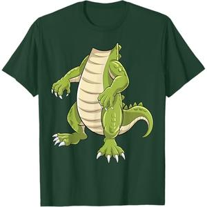 Alligator Shirt Adult Kids Men Women Crocodile Costume T-Shirt XXL