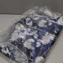 Jones New York Women's Quilted Printed Patch Pocket Vest with S. Size L Sapphire Multi
