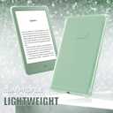 CoBak Clear Case Exclusively for 6 Inch Kindle 2024 and 2022 Releases (11th Generation) - Ultra Slim Soft TPU Transparent Cover, Lightweight and Durable Protection