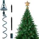 Christmas Tree Topper Holder, Universal Twist On Tree Topper Holder, Green Christmas Tree Topper, Christmas Tree Parts Fits Most Christmas Tree Base