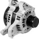 1042110261 Alternator Compatible with 2017 2018 2019 2020 GMC Acadia, 2017-2020 Cadillac XT5, 2020 Cadillac XT6, 2019-2022 Chevy Blazer V6 3.6L 12V 170A High Output 6-Groove Pulley C/W 104211-0261