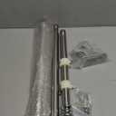 PHITRIC Flag Pole Kit, Tangle Free Spinning Stainless Steel Rustproof Flagpole for 3x5 Sports Fan Outdoor Flags for Outside House (Silver, 6FT, with Bracket)