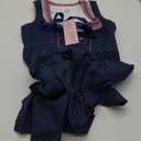 Oktoberfest Costumes Women Dirndl Dresses 3 Pcs German Oktoberfest Dress Bavarian Blue Dress White Blouse Pink Apron, Size: Medium