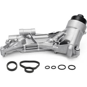 93186324 Engine Oil Cooler with Oil Filter Assembly for 09-11 CHEVROLET AVEO AVEO5,11-16 Chevy Cruze,12-17 Chevy Sonic/09 Pontiac G3/08-09 Saturn Astra Replaces#918-432 12992593 55353323
