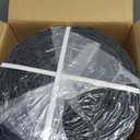 Land Guard Corrugated Garden Edging Border, 6" 100' Landscape Paver Edging, Tall Landscape Edging, Fence for Garden, Flower Bed, Lawn and Landscape Edging (Black)
