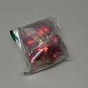 12Pcs Heart Ornaments Multi Finish Heart Baubles Hanging Ornaments for Valentines Day Decor Mother's Day Christmas Tree Wedding Anniversary Party Decoration(Red)