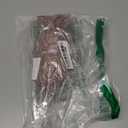 20 Pieces Artificial Christmas Glitter Leaves Branches Sparkly Fake Leaf Sprays for Christmas Tree Picks 10" Ornament Flower Arrangements DIY Crafts Wreaths Holiday Decoration Tree Fillers (Rose Gold)