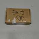 RFID 125KHz Card Reader Writer Handheld Smart ID Card for T5577 or EM4305, Includes 6pc White Card and 6pc Blank Writable T5577 Keychains Christmas Stocking Stuffers for Men