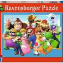 Ravensburger - 12001074 Children's Puzzle - 100 XXL Pieces - Let's-a-go! / Super Mario - Ages 6 Puzzle - Thick and Sturdy Cardboard - Adventure - 12001074