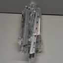 SWTYMIKI Over The Door Shower Caddy - 4 Tier Rustproof Hanging Shower Organizer with Adjustable Shelves, 40 Hooks & Soap Holder, Hanging Shower Rack Storage for Bathroom Accessories, Silver