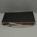 Qunclay 6 Pack Black Cork Board Tiles 17 x 8 Inch Self Adhesive 1/2'' Thick Cork Board Bulletin Memo Boards Pin Boards for Walls Office Home with a Box of Push Pins