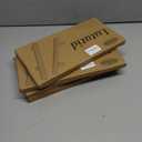 4 x 10 Pack 5 Inch Cabinet Pulls Matte Black Stainless Steel for Cabinet, Kitchen Drawer Pulls Cabinet Handles for Cabinets Cupboard, 5''Length, 3''Hole Center (Round)