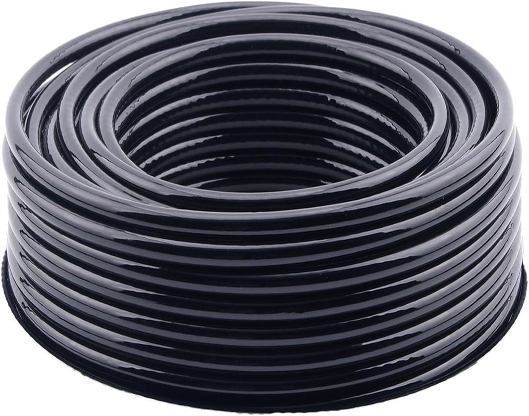 Fitness Pulley Cable,Replacement Cable Machine Accessories for DIY Home Gym, Gym Cable Replacement,3/16"(5mm) TPU Coated (65.6Ft)