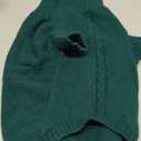 Knit Dog Sweater, Warm Turtleneck Pullover Winter Sweaters for Small, Medium & Large Dogs, Cute Knitted Pet Clothes for Puppy, Holiday Costume for Boy & Girl Bulldog, Pitbull Outfit,Green XXL