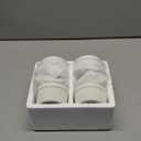 MALACASA Ramekins 6 oz Oven Safe, Porcelain Creme Brulee Ramekins Pudding Custard Cups Small Ceramic Souffle Dishes Ramakan Ramiken Ramicans Baking Bowls Set of 6, White, Series RAMEKIN-DISH