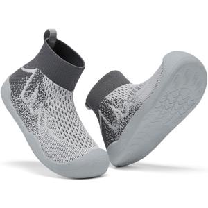 Children's Socks Wrestling Shoes Breathable and Non Slip Tennis Shoes Barefoot Sneakers with Arch Support and Toe Protection Washable Size:6-12
