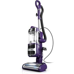 Shark Lift-Away Upright Vacuum with Powerfins, Self-Cleaning Brushroll, Anti-Allergen Complete Seal Technology, No Hair Wrap, LED Headlights, and Advanced Swivel Steering, Eggplant, ZD201