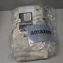 jinchan Winslow Lined Linen Curtains for Bedroom 84 Inches Linen Blended Embroidered Bordered Floral Curtains for Living Room Farmhouse Decor Window Treatments Blue on Beige Drapes 2 Panels