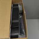 Magnetic Thermal Insulated Door Curtain with Transparent Window Insulated Door Cover Upgraded Oxford Filled with Thicken Cotton Thermal Insulated Curtains for Winter Waterproof and Windproof, Grey (34"W x 82"L (Pack of 1))