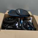 Knee ScooterKnee Scooter for Adults for Foot Surgery Steerable Knee Walker for Foot Injuries Compact Crutch Alternative with Dual Braking System (Blue)