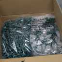 Brightown C9 LED Christmas Lights Outdoor, 99 Feet 150 LED C9 String Lights with 150 Spring Clips, Waterproof Connectable Christmas Tree Lights for Outside Roofline Patio Home Xmas Decor, Warm White (102 Ft)