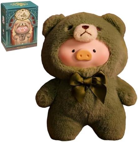 maidimiao Lulu The Piggy Pig Vintage Bear Blind Box Figures 6PCs Plush Pendant Cute Collectible Toys Kawaii Birthday Gifts