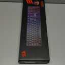 Redragon Mechanical Gaming Keyboard Wired, 11 Programmable Backlit Modes, Hot-Swappable Red Switch, Anti-Ghosting, Double-Shot PBT Keycaps, Light Up Keyboard for PC Mac (RGB LED)