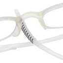 Mcoorn Crystal Clear Computer Blue Light Blocking Reading Glasses(Flexible and Lightweight) Plastic Portable Readers for Men Women