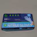 SWIFTLITE Nitrile Gloves, Food Safe Disposable Gloves Latex Free, Blue Rubber Gloves Powder Free for Cooking and Cleaning, S