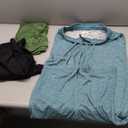 Real Essentials 3 Pack: Boys' Mesh Open Bottom Active Sweatpants with Pockets & Drawstring (Large, Set 10)