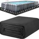 Rectangle Pool Liners for Above Ground Swimming Pools, Durable Geotextile Material, Easy to Install, Extends Life to The Line, Under Pool Padding