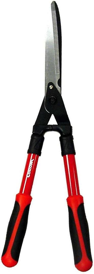 Corona AH 4220 Compound Action Hedge Shear, 8-1/2-Inch Blade , red