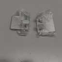 Adhesive Shower Hooks for Inside - Extra Sticky Stainless, Razor Holder Shower Accessories, Wall Mounted Self-Adhesive Double Hooks for Razor, Loofah, Towel, Shaver, Coat, Key, Silve, 2 Pack