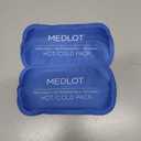 LotFancy Gel Ice Packs, 2pc Reusable Hot Cold Pack for Therapy, Heating Cooling Gel Pad, Pain Relief for Face, Head, TMJ, Wisdom Teeth, Oral Facial Surgery, Sport Injuries, Migraine, Muscle Joint