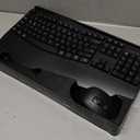 Wireless Keyboard and Mouse Combo, 2.4G Full Size Wave Keys Ergonomic Keyboard with Wrist Rest and 3-Level DPI Adjustable Wireless Ergonomic Mouse for Windows, Mac OS Desktop/Laptop/PC(Black)