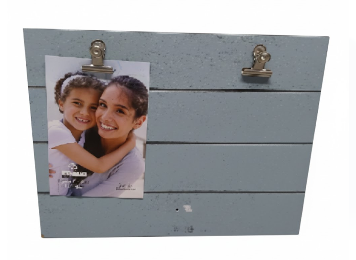 4x6 SLOT TEAL CLIP FRAME