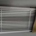 Linear Bar Air Grille 24" X 8", Aluminum Air Supply/Return Grilles,Easy Air Flow,Removable Grille/Door-HVAC Air Vent Cover,White[Outer Dimensions: 24.8"w X 8.8"h]