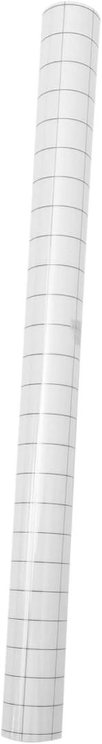 Veemoon Self-Adhesive Vinyl Transfer Film with Grid for DIY Crafting Positioning Membrane for Decals and Lettering Easy Application for Home and Office Projects