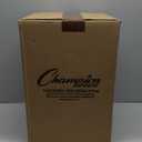 Champion Sports 6 Gallon Bucket with Padded Soft Seat Lid - Durable Construction - Balls Not Included - Ideal for Baseball, Softball, T-Ball, Practice Balls, and Lacrosse