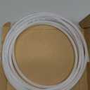 uxcell PE Plastic Tubing, 7/32 Inch ID x 5/16 Inch OD, 16.4 Feet Length, White